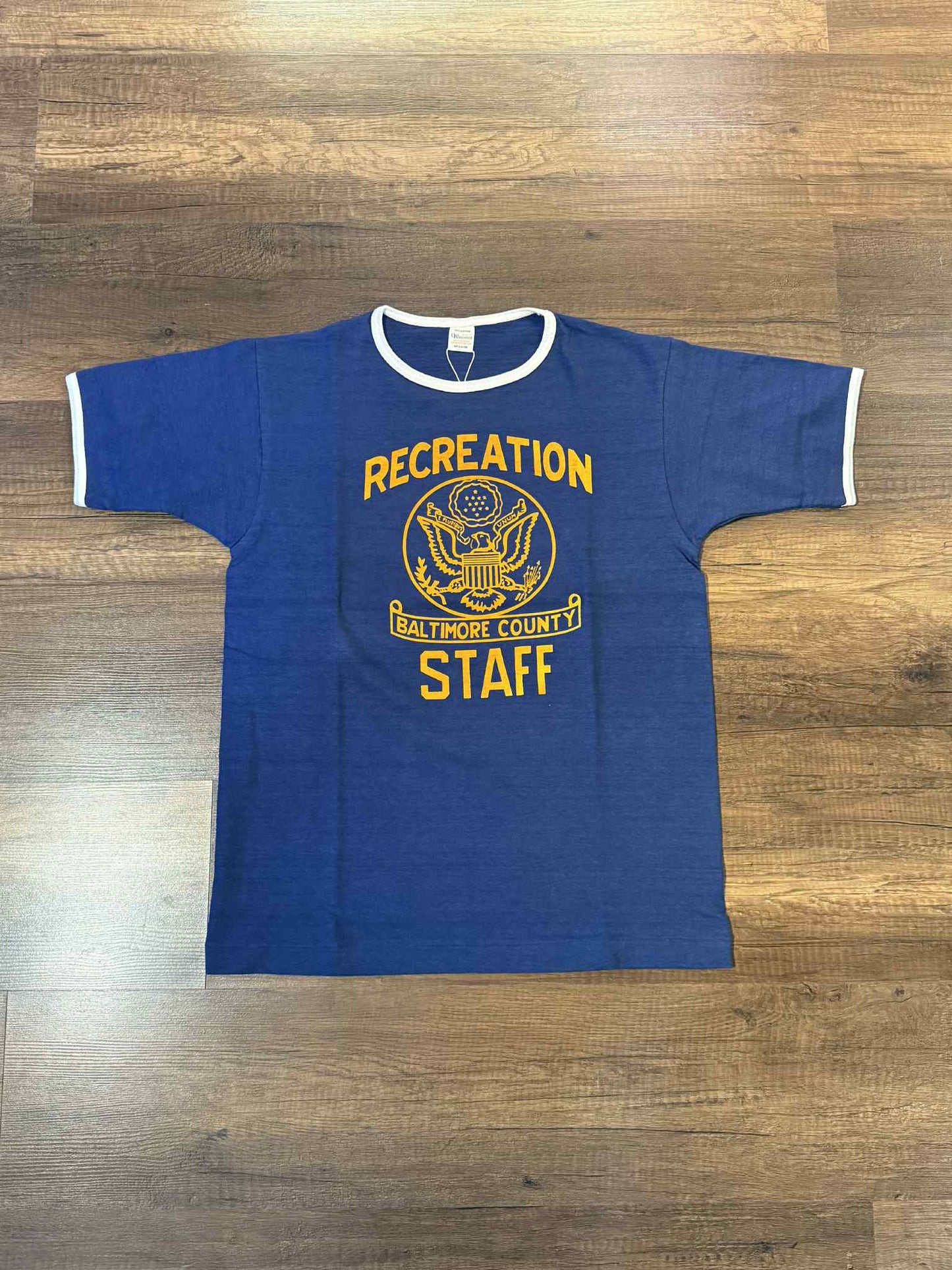 Warehouse & Co Lot 4059 "Baltimore County Staff" Ringer Tee