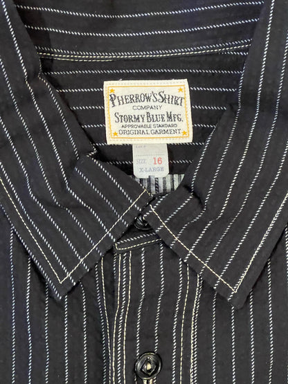 Pherrow's Seersucker Work Shirt