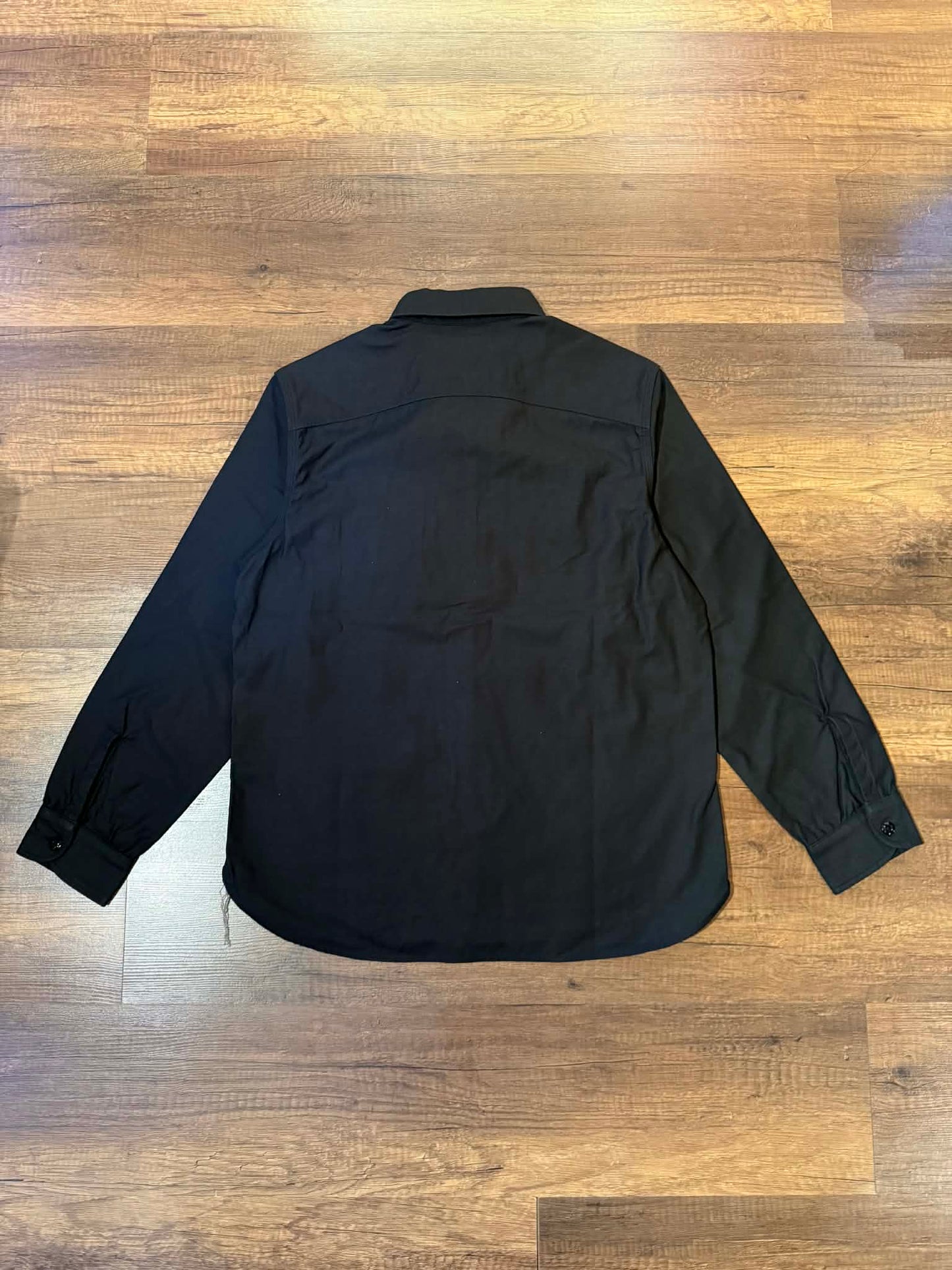 Trophy Clothing "Harvest" Back Satin L/S Shirt - Black