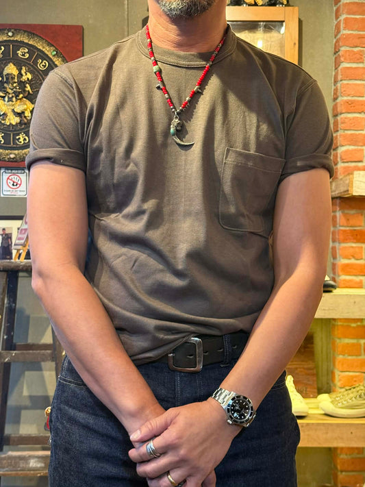 Toys McCoy "The Great American Hero" Pocket Tee - D.Charcoal