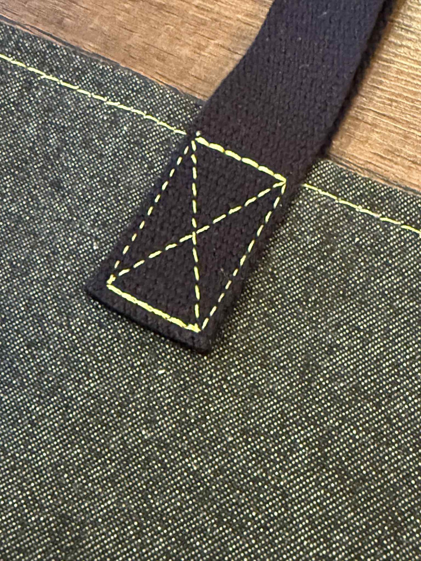 Redmoon Denim Tote Bag