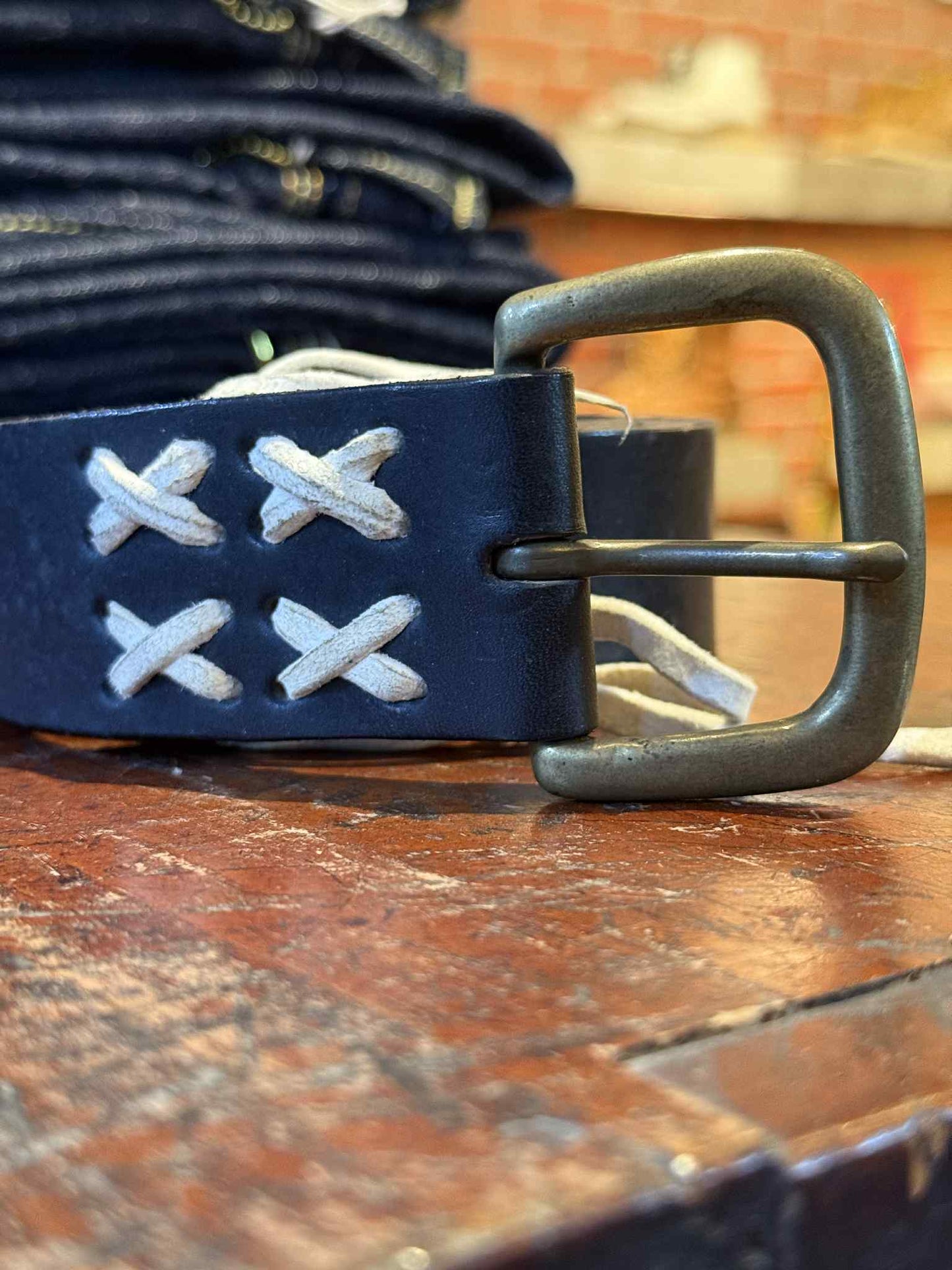 Redmoon Garrison Leather Belt - Black