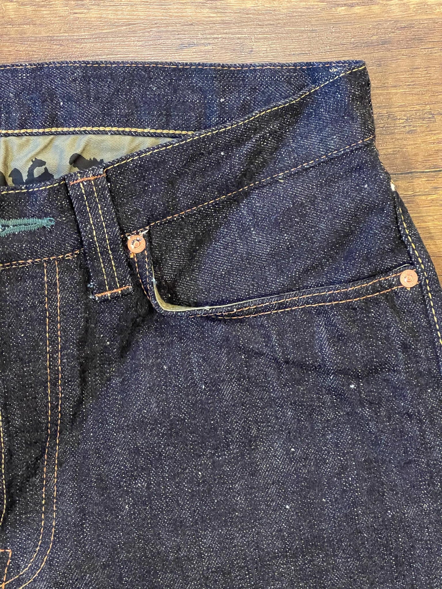 Studio D'Artisan "Godzilla - War Of The Monsters" 18oz Denim - One Washed