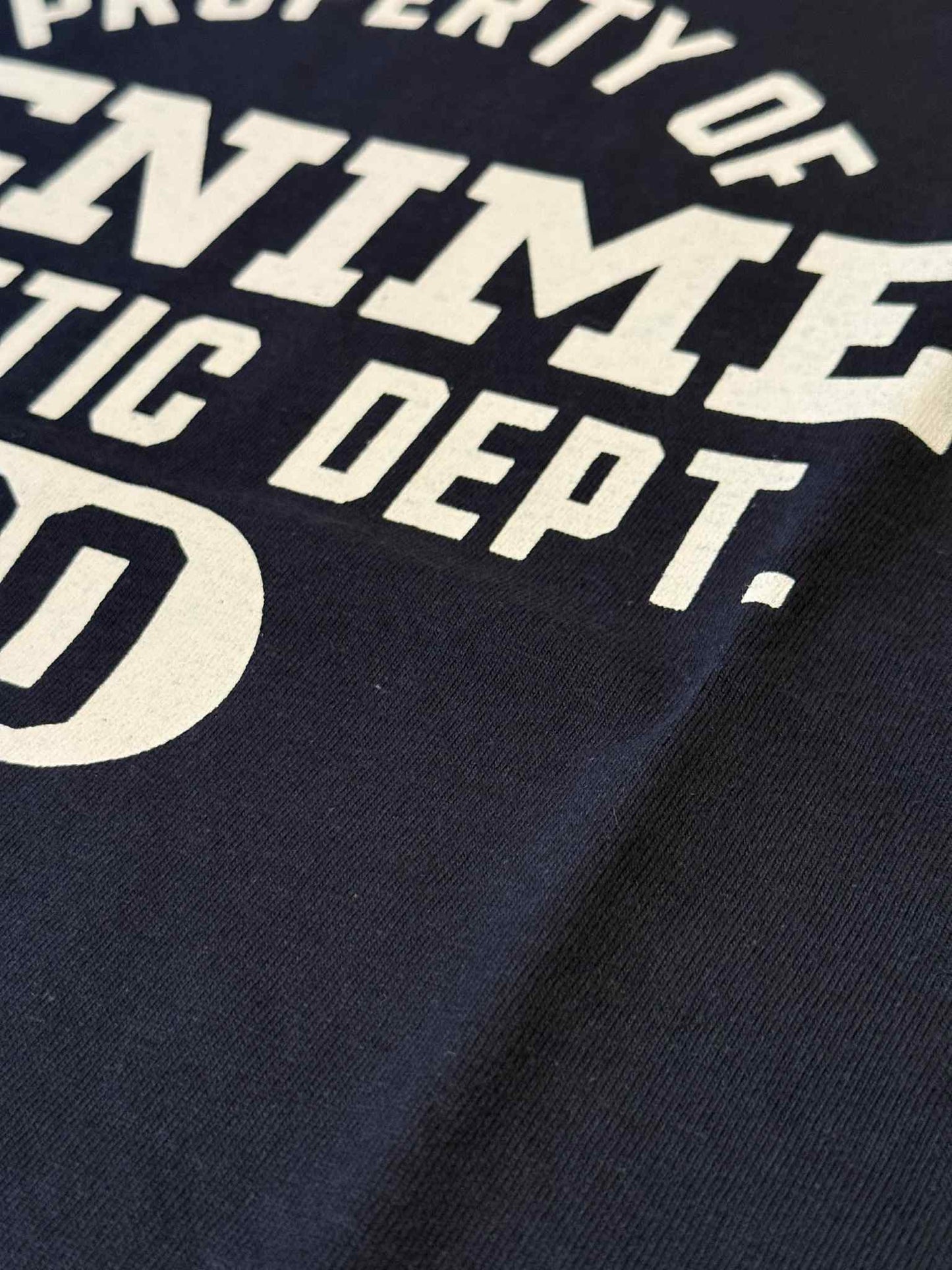 Denime "Athletic Dept" Tee - Black