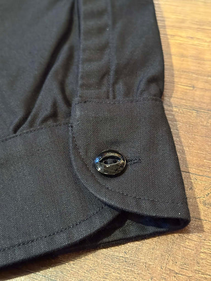 Trophy Clothing "Harvest" Back Satin L/S Shirt - Black