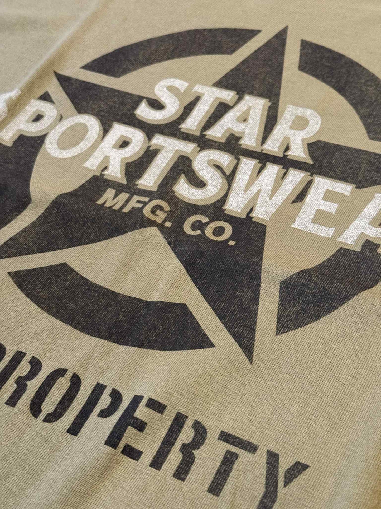 Toys McCoy "Star Sportwear MFG Co" Military Tee
