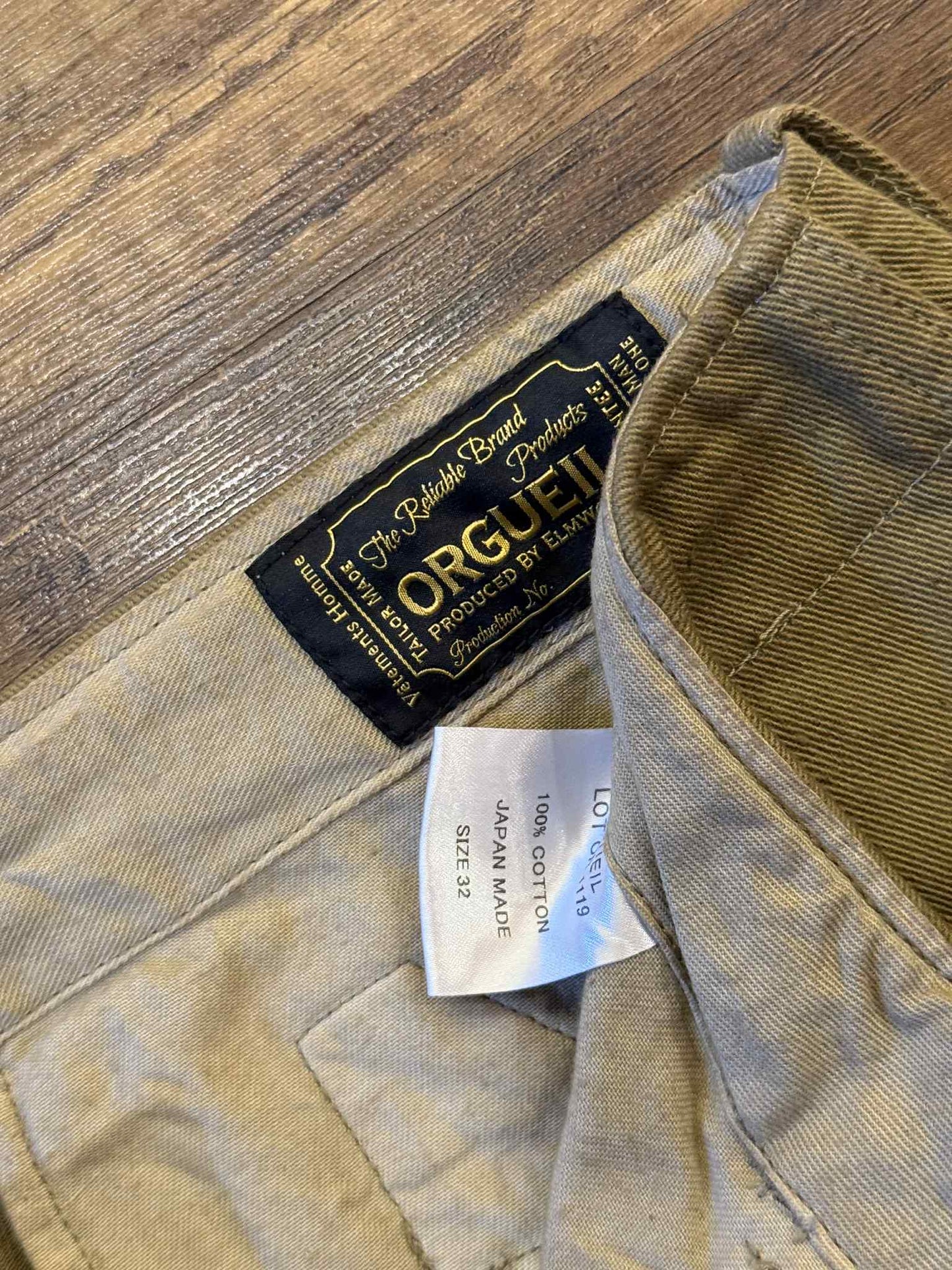 Orgueil Rebuild Chino Trousers