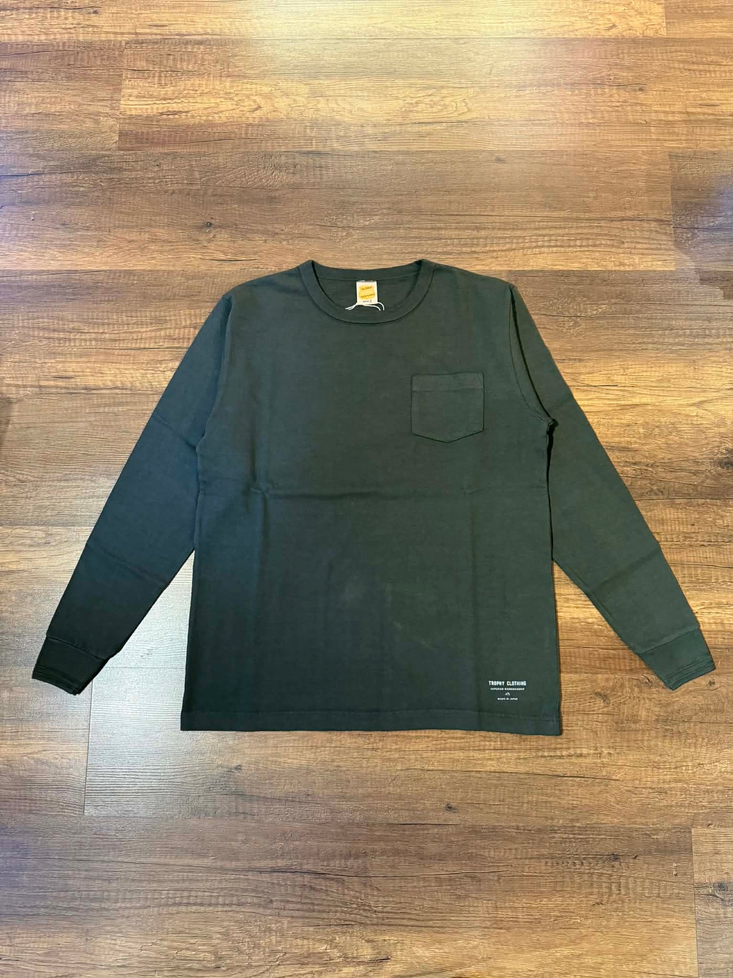 Trophy Clothing "Wing Logo" L/S Tee - Gun Black