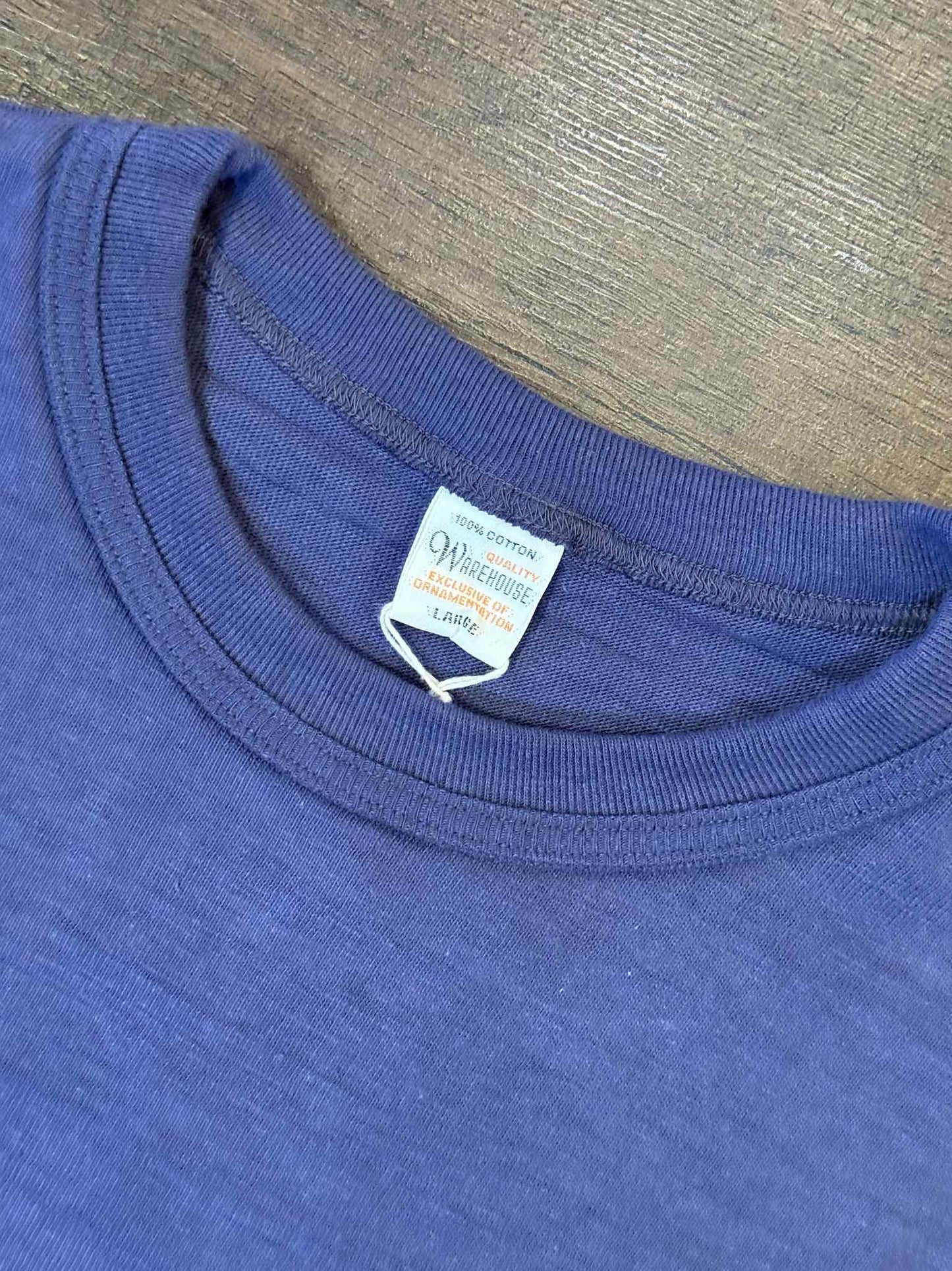 Warehouse & Co Lot 4601 Crew Neck Tee - Egg Plant