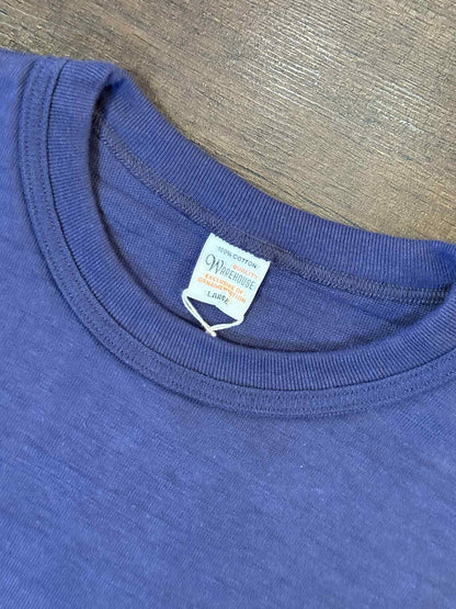 Warehouse & Co Lot 4601 Crew Neck Tee - Egg Plant