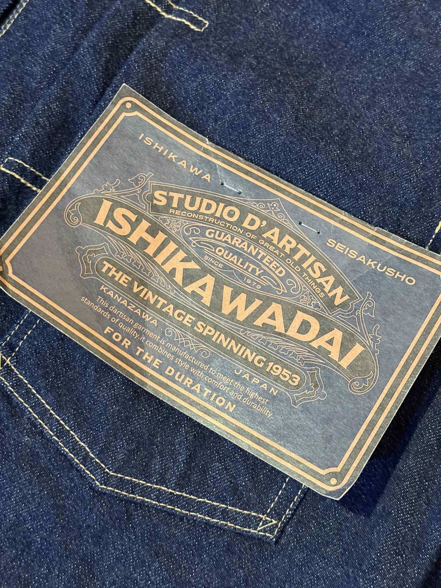 Studio D'Artisan "Ishikawadai" War Denim Jacket