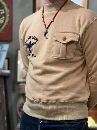 Warehouse & Co "Grenier Field" Military Sweatshirt