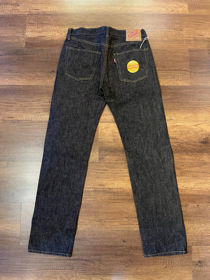 Denime Lot 224-66B "Black 66 Model" Jeans - One Washed