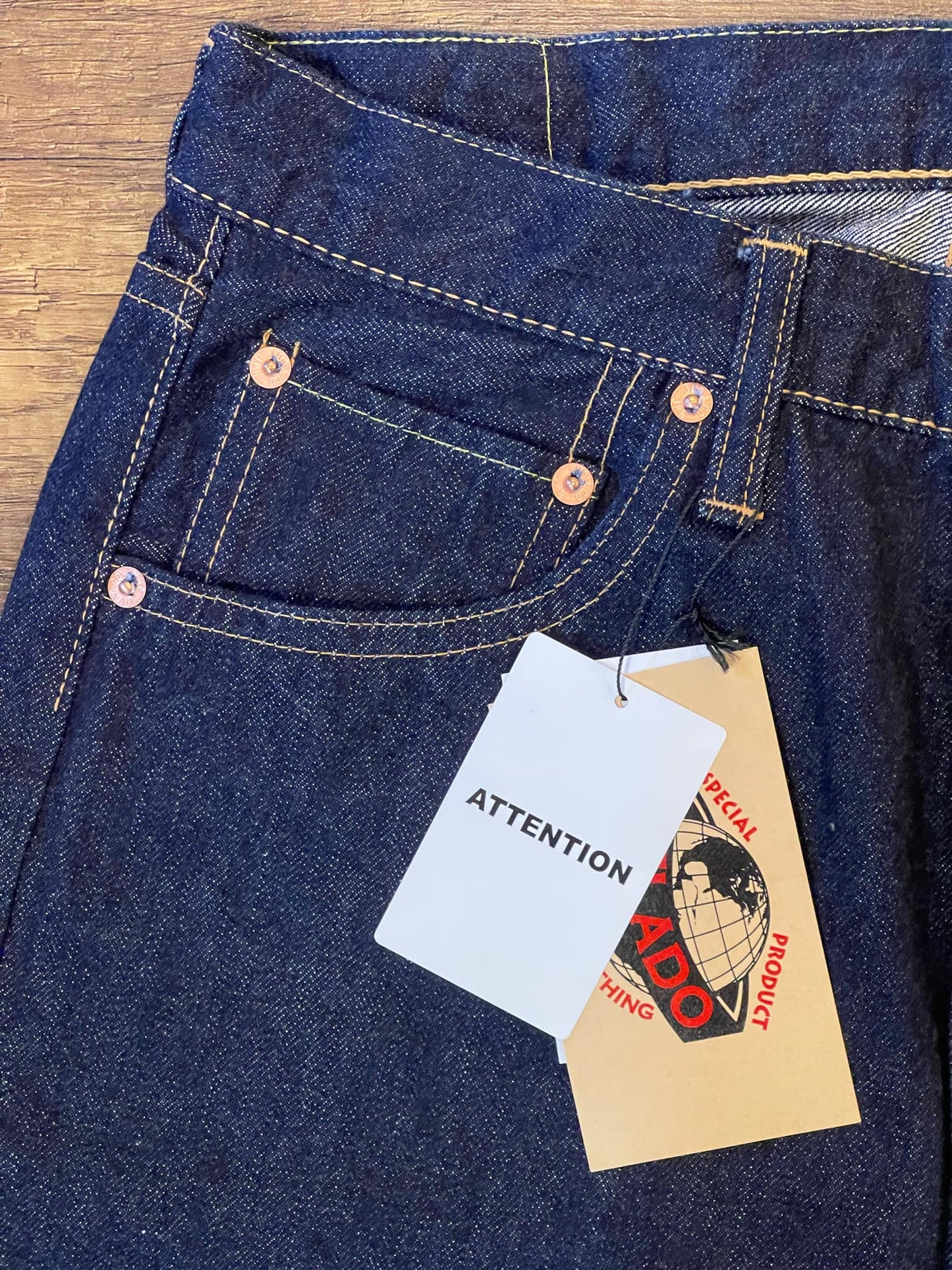 Jelado "Age Of Longing" 301XX Jeans - One Washed