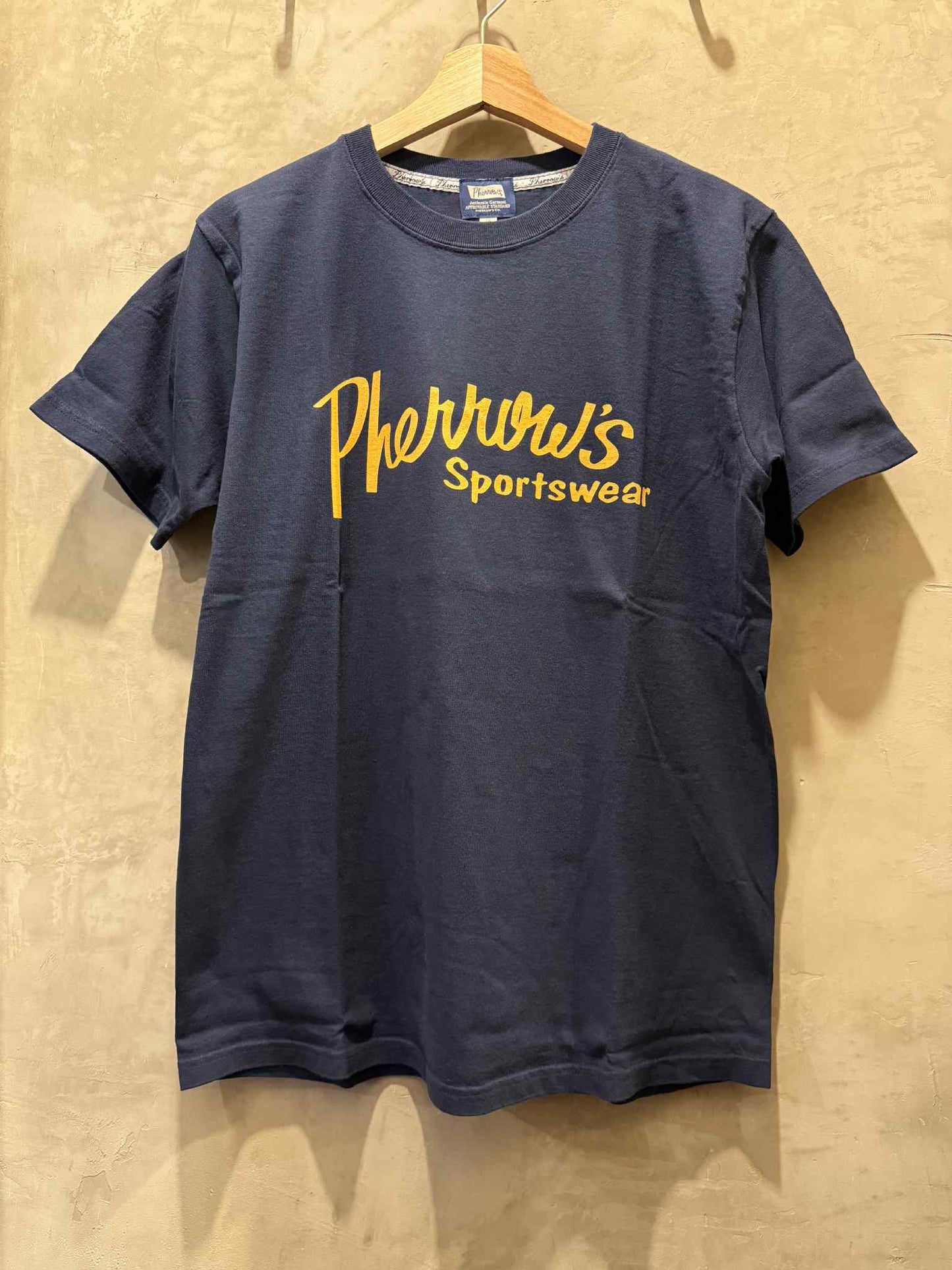 Pherrow's Classic Logo Tee - Navy