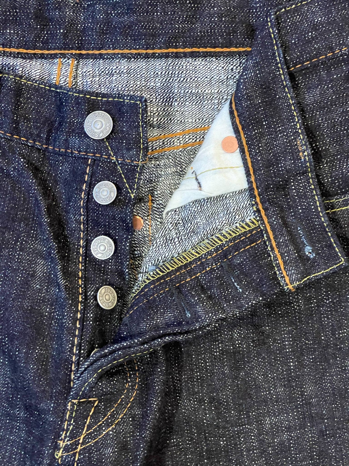Pure Blue Japan WSB-019 16oz Slub Relaxed Tapered Jeans