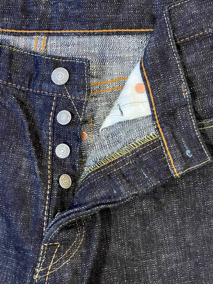 Pure Blue Japan WSB-019 16oz Slub Relaxed Tapered Jeans