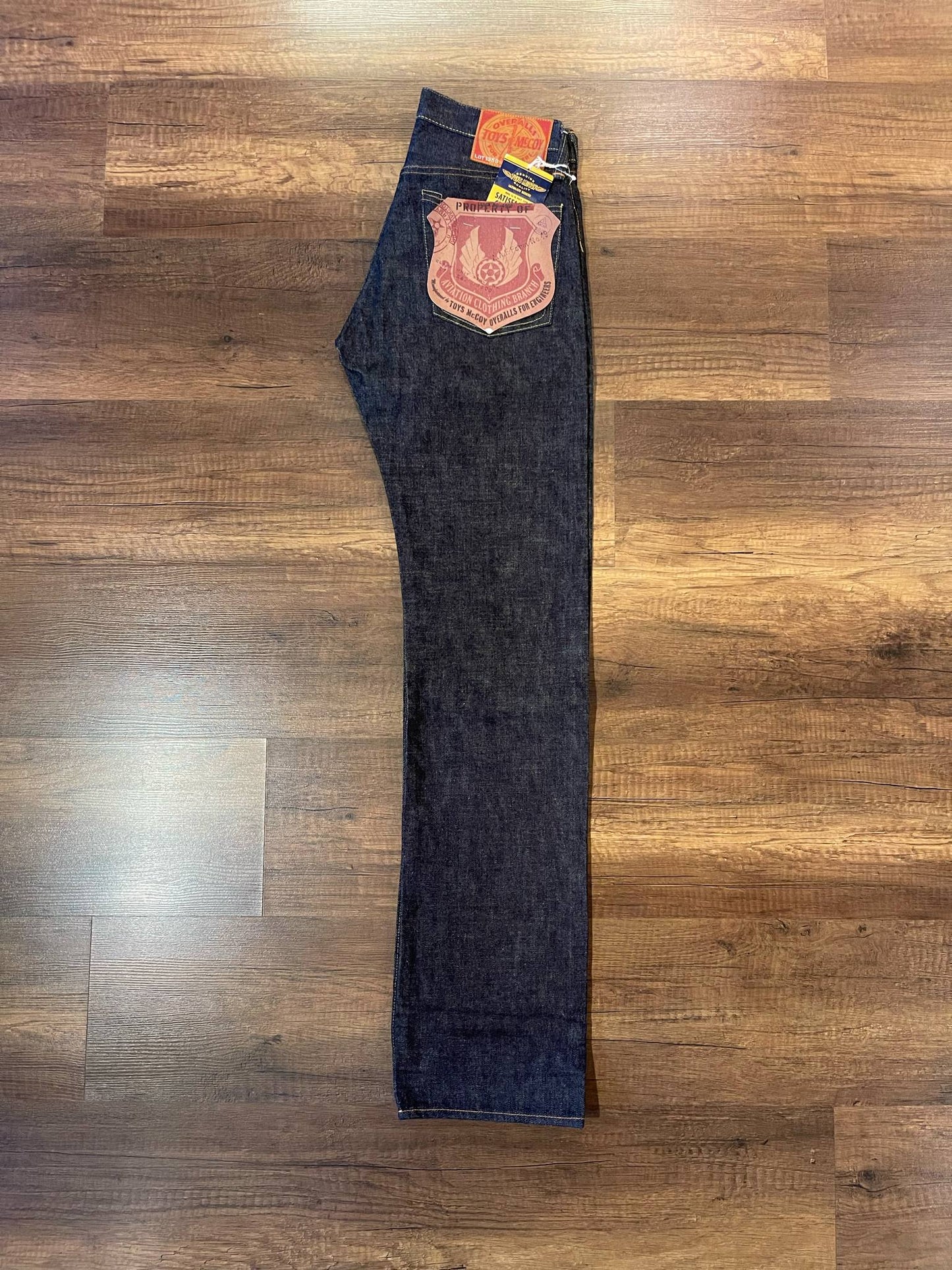 Toys McCoy x Take5 "Flight Engineer" Jeans - Unsanforized