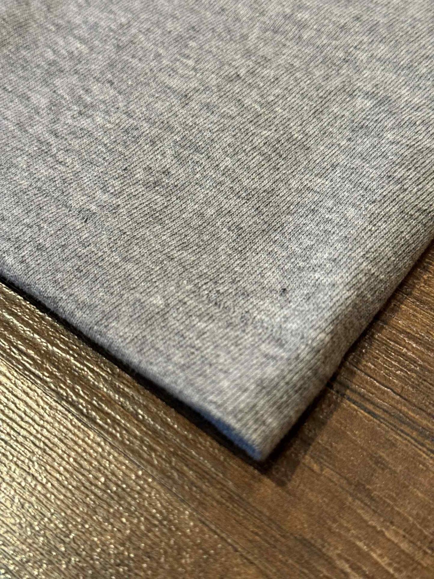 Denime Classic Pocket Crew Neck Tee - Grey