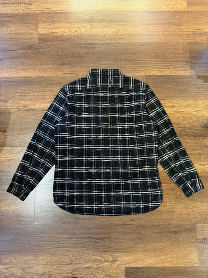 Trophy Clothing "Machine Age" Check L/S Shirt - Black