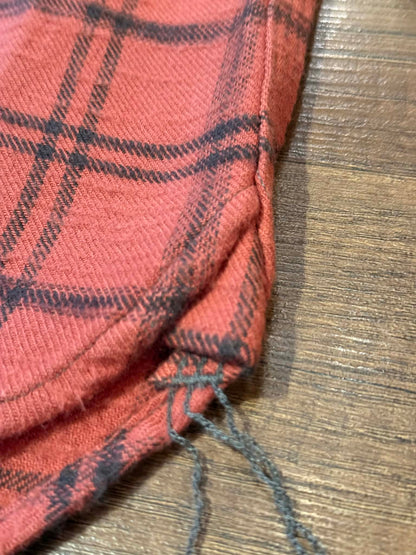 Trophy Clothing "Machine Age" Check L/S Shirt - Salmon