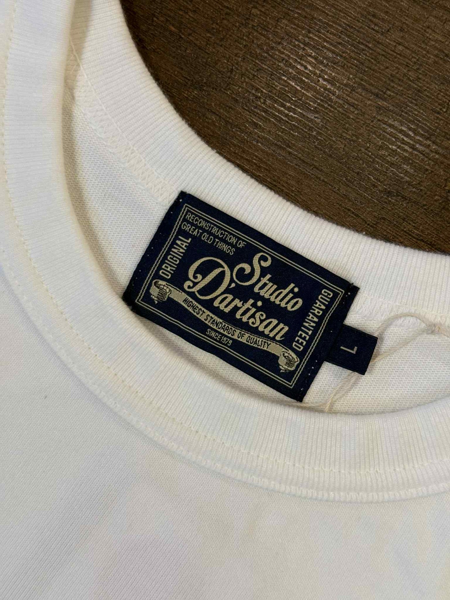 Studio D'Artisan "Suvin Gold" Loopwheeled Tee