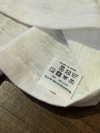 Warehouse & Co Lot 4601 Classic Henley Tee - Off White