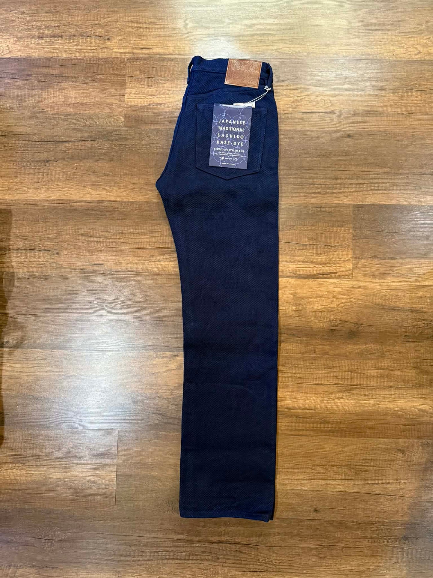 Studio D'Artisan Lot 1907 "Kasezome" Sashiko Jeans