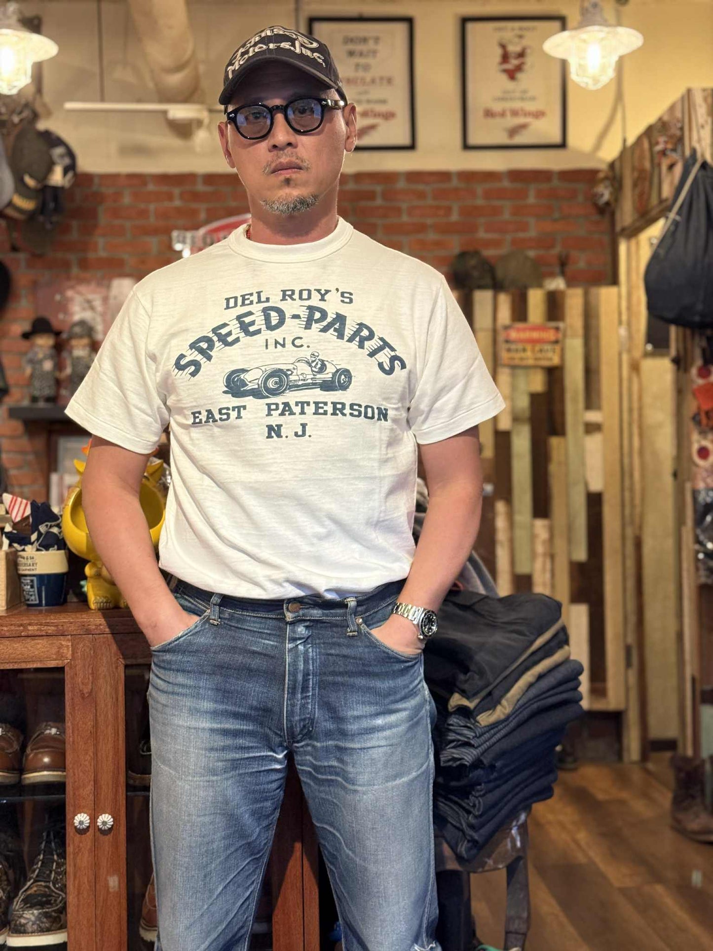 Warehouse & Co Lot 4601 "Speed Parts" Tee