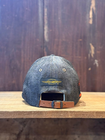 Toys McCoy "Snoopy - 福" 10oz Black Denim Cap