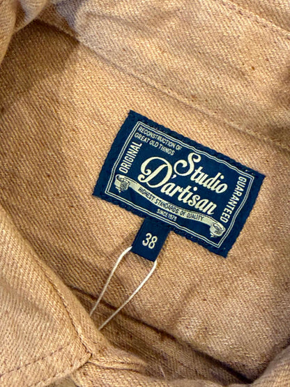 Studio D'Artisan "Fox Cotton" 13oz Jacquard Work Shirt