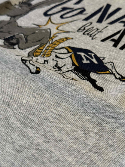 Warehouse & Co Lot 4096 "Go Navy" 88/12 Crew Neck Tee