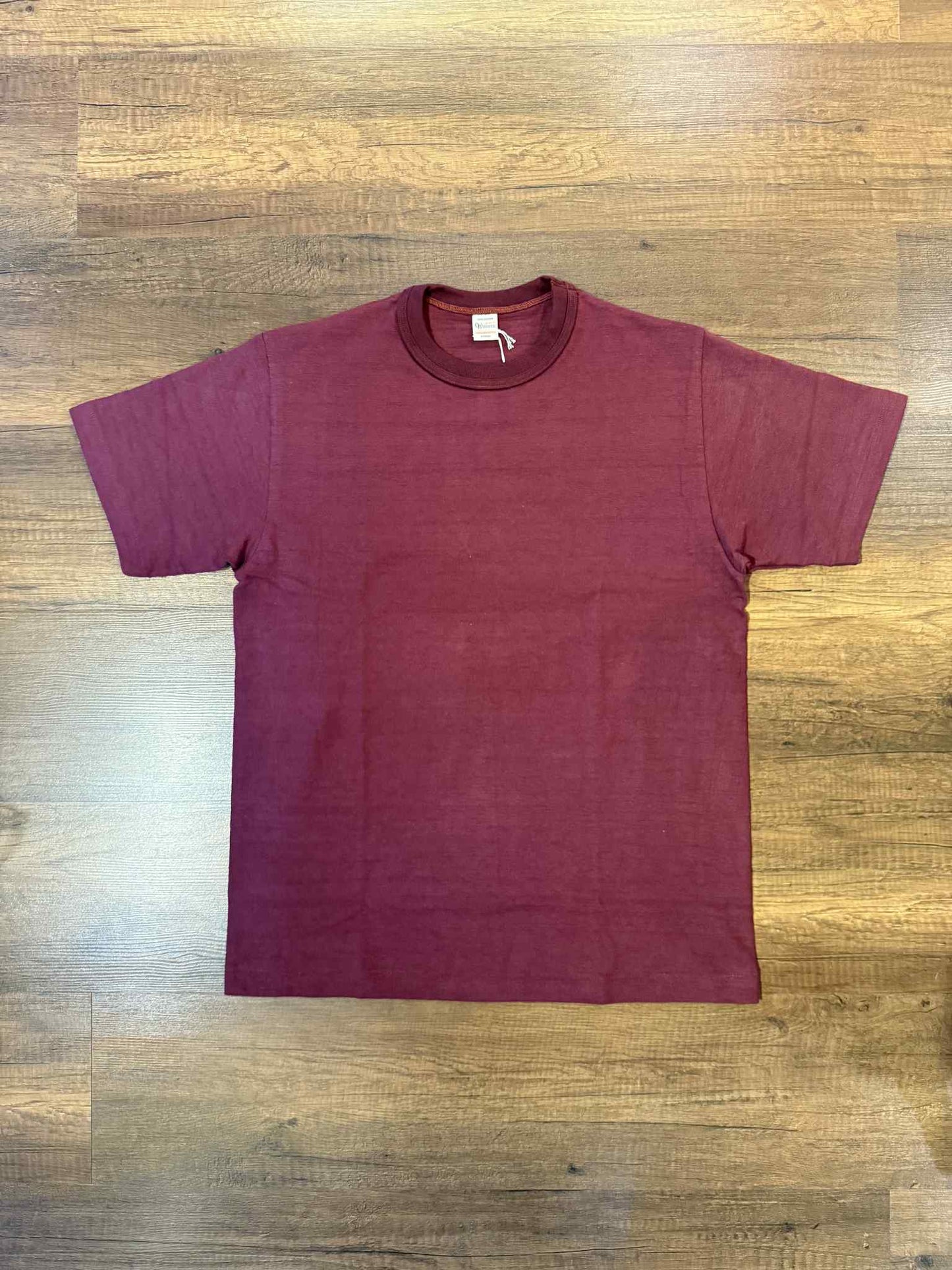 Warehouse & Co Lot 4601 Crew Neck Tee - Bordeaux
