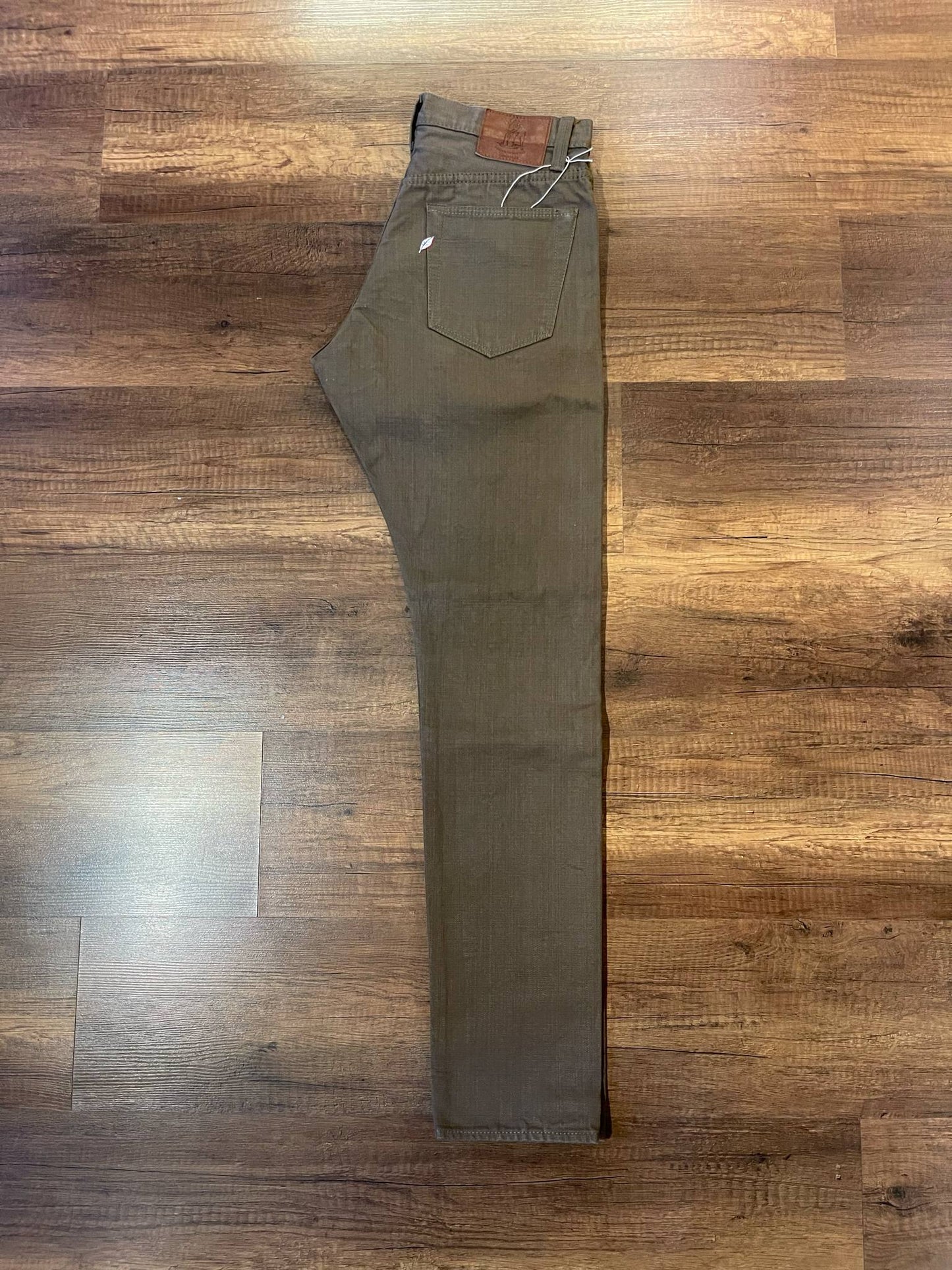 Pure Blue Japan 1175-OLV Heavy Duck Cloth Relaxed Tapered Pants