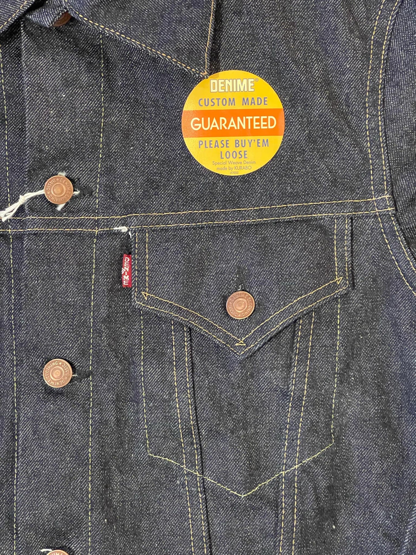 Denime Lot 233 Type III Denim Jacket - One Washed