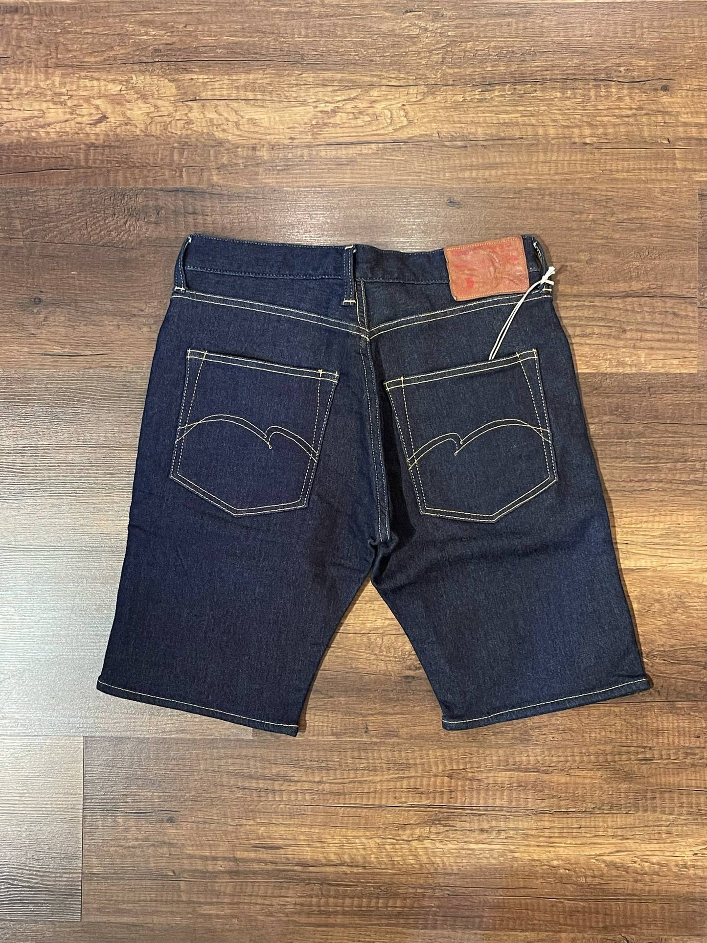 Studio D'Artisan 11oz Knitted Indigo Short Pants