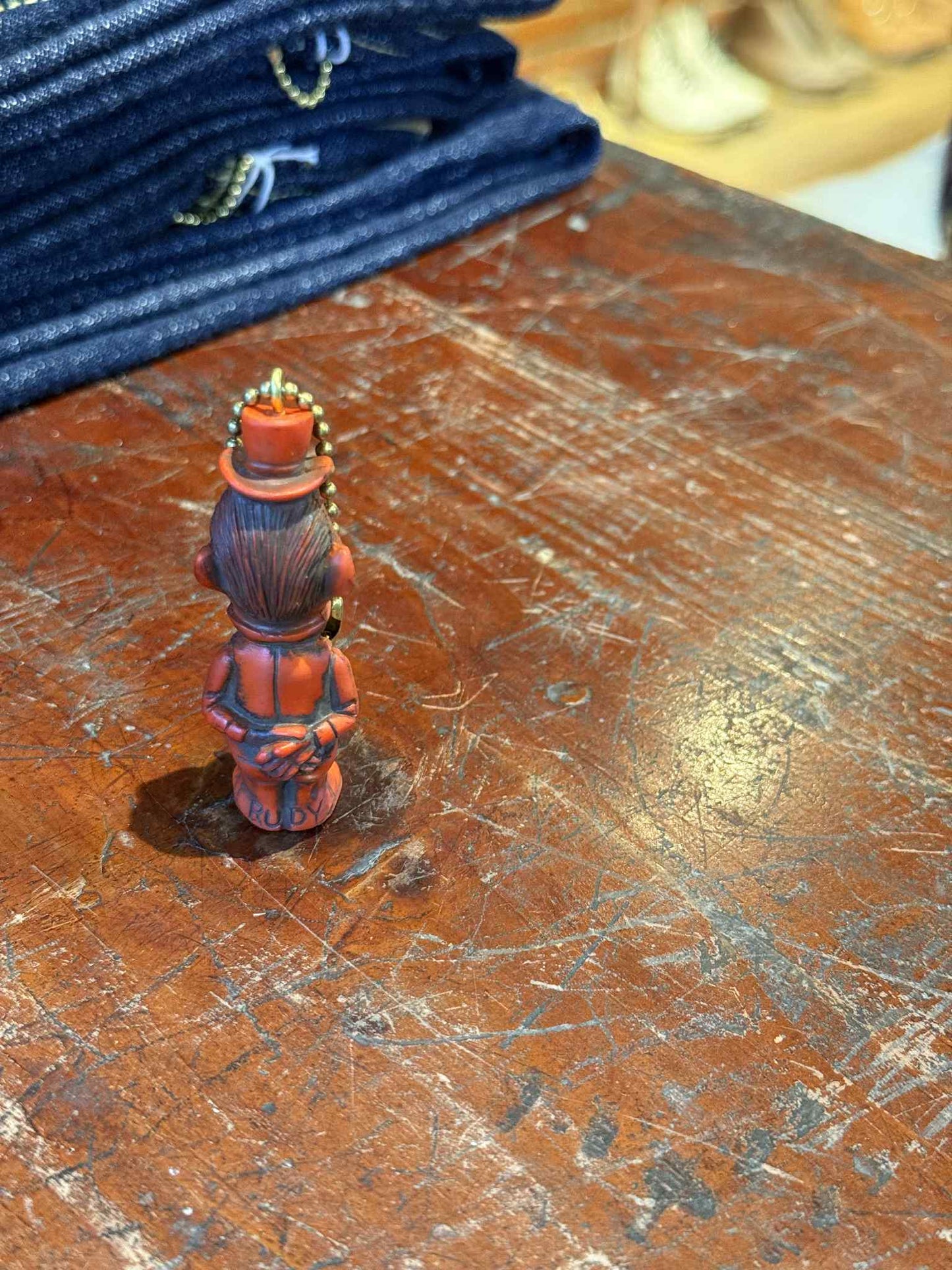 Orgueil "Elmwoods" Key Chain - Red