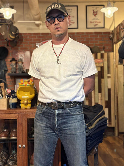 Warehouse & Co Lot 4601 Crew Neck Tee - Off White