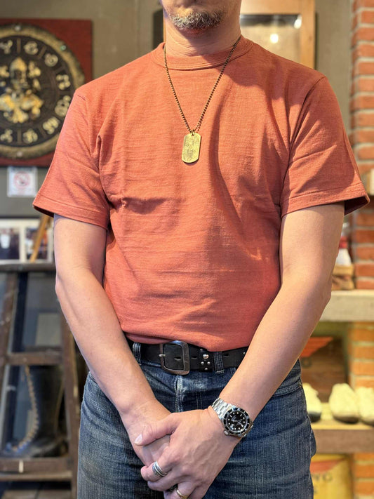 Warehouse & Co Lot 4601 Crew Neck Tee - Salmon