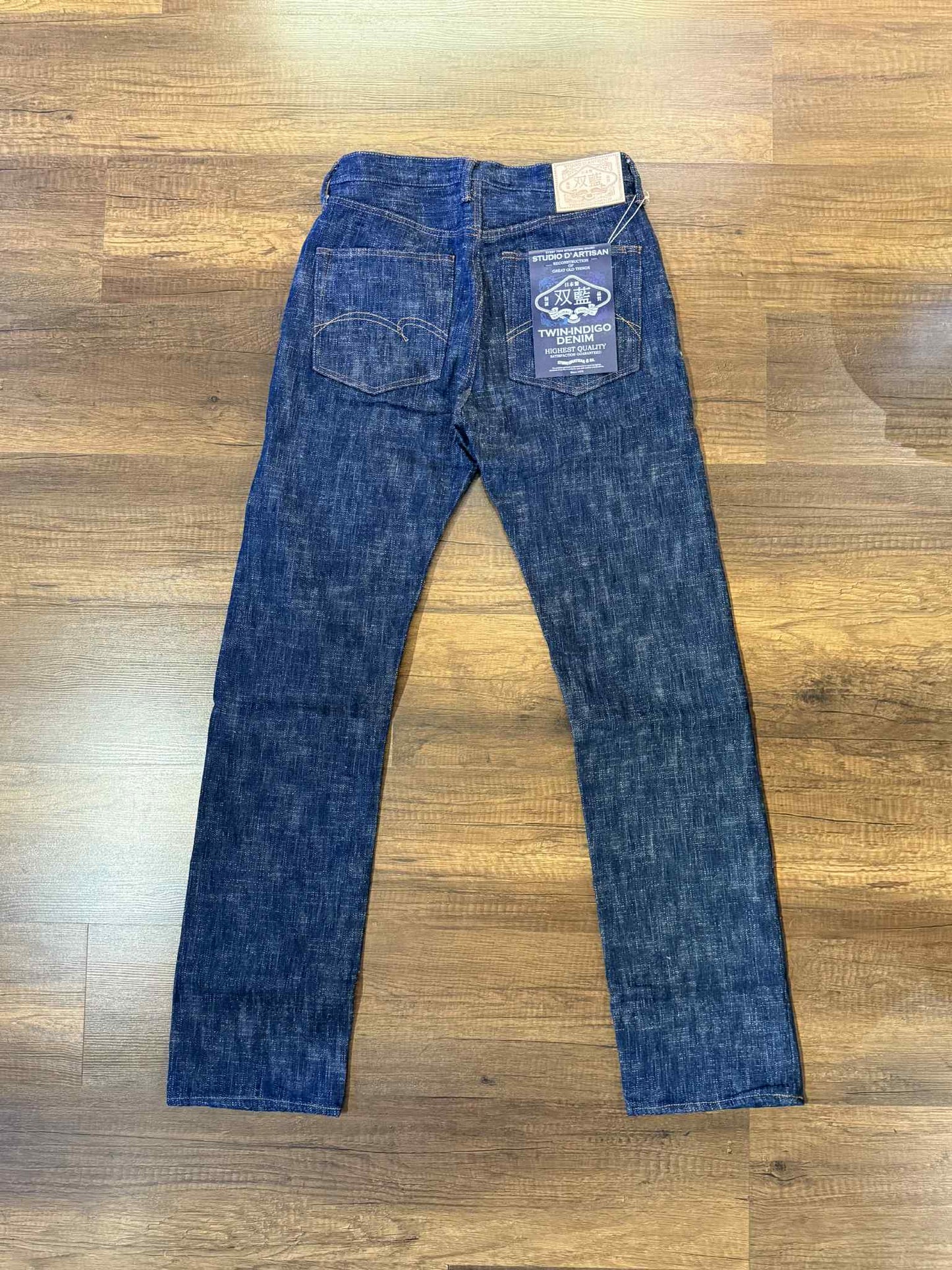 Studio D'Artisan "Twin Indigo - 双蓝" 15oz Jeans