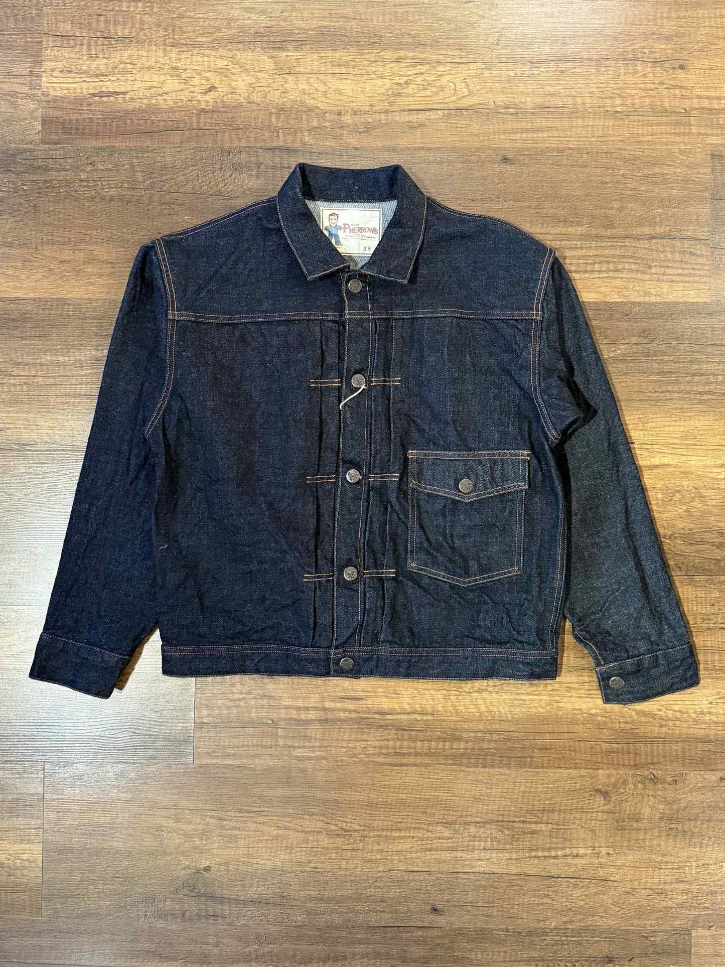Pherrow's Classic "TYPE 1" Denim Jacket