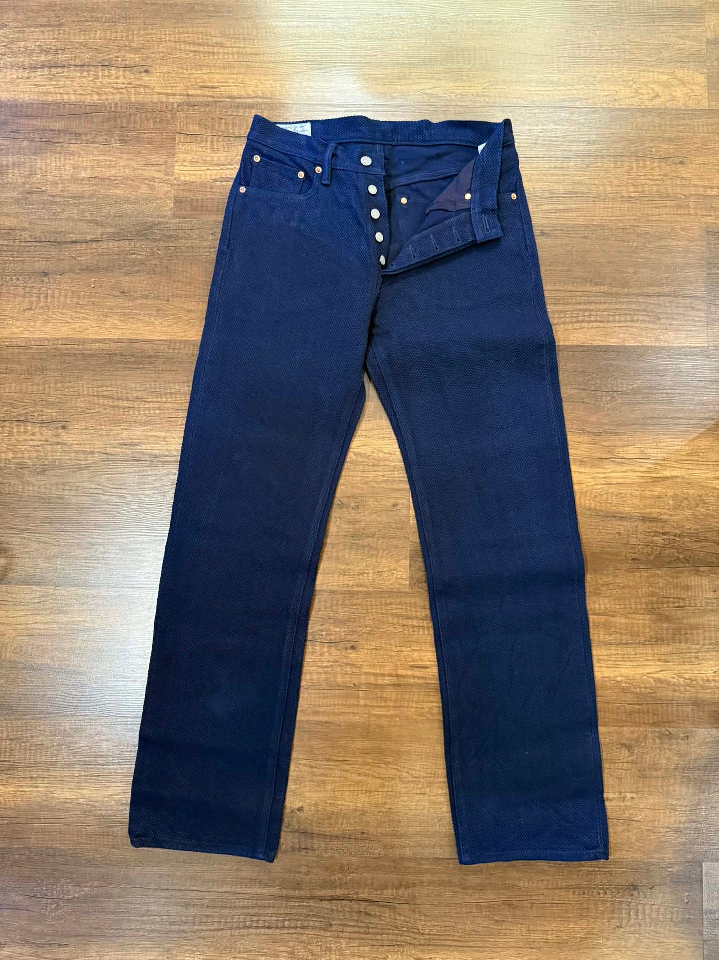 Studio D'Artisan Lot 1907 "Kasezome" Sashiko Jeans