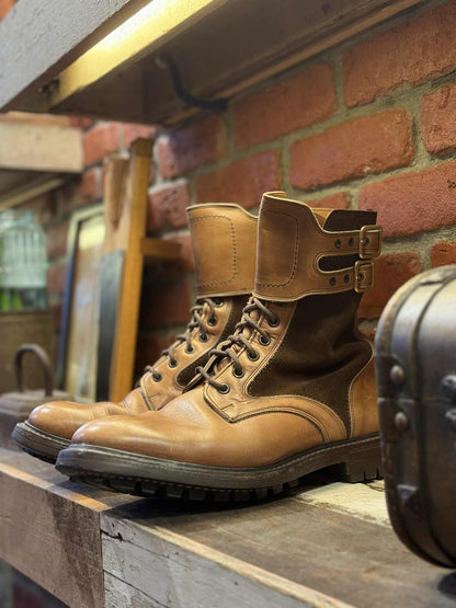 Tricker's x IZZUE COLLECTION Tanker Military Boots - PRELOVED