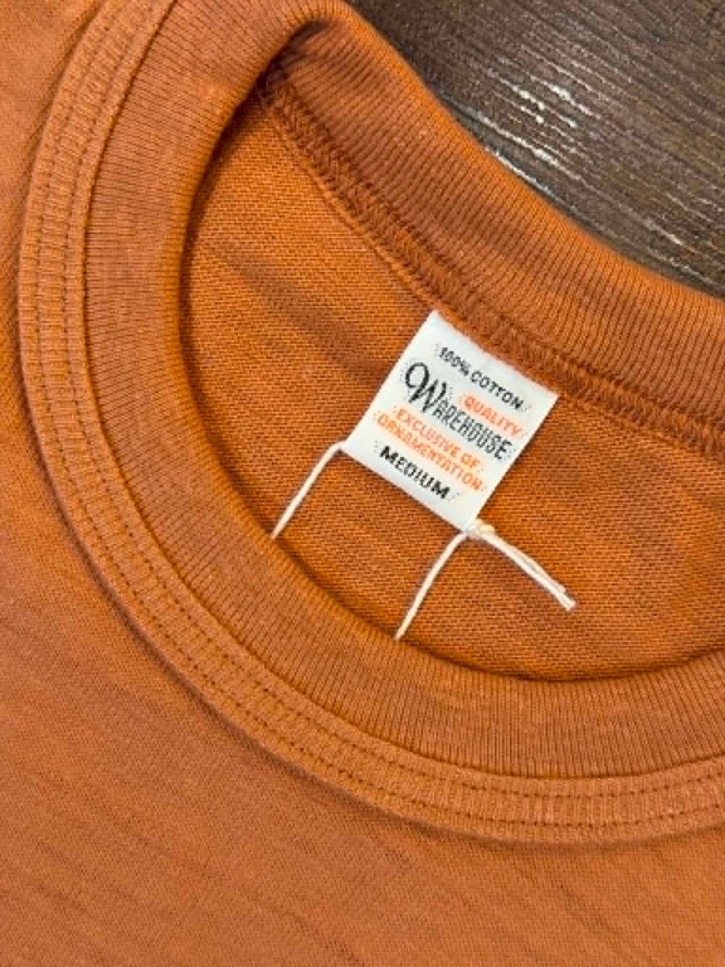 Warehouse & Co Lot 4601 Pocket Tee - Dark Salmon