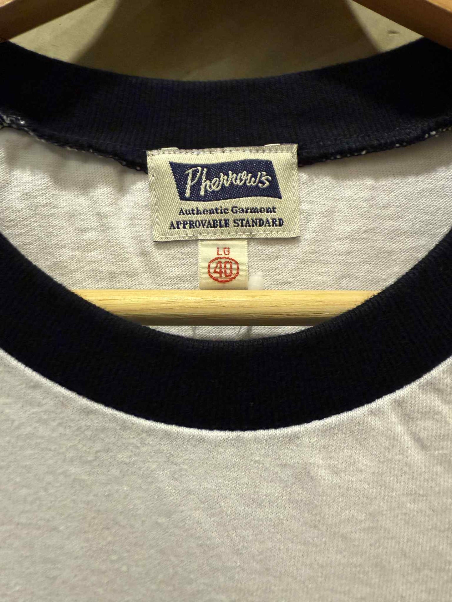 Pherrow's "Authentic Garment" 3/4 Raglan Tee