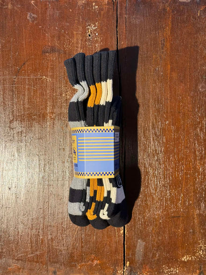 Toys McCoy 3 Pack Bordered Boots Socks