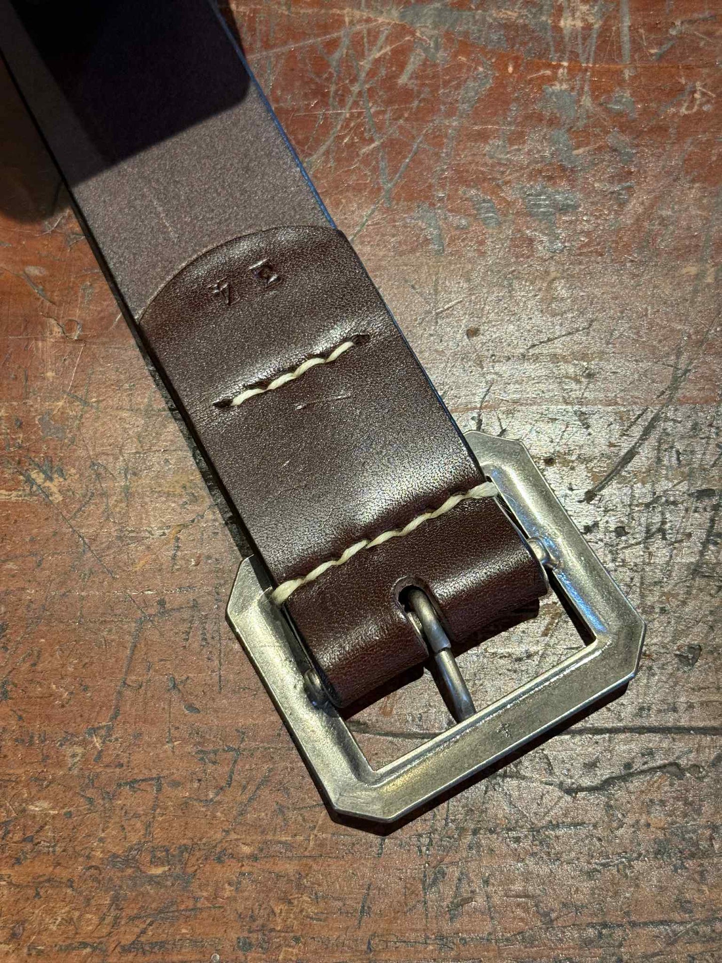 Warehouse & Co Garrison Belt - Brown