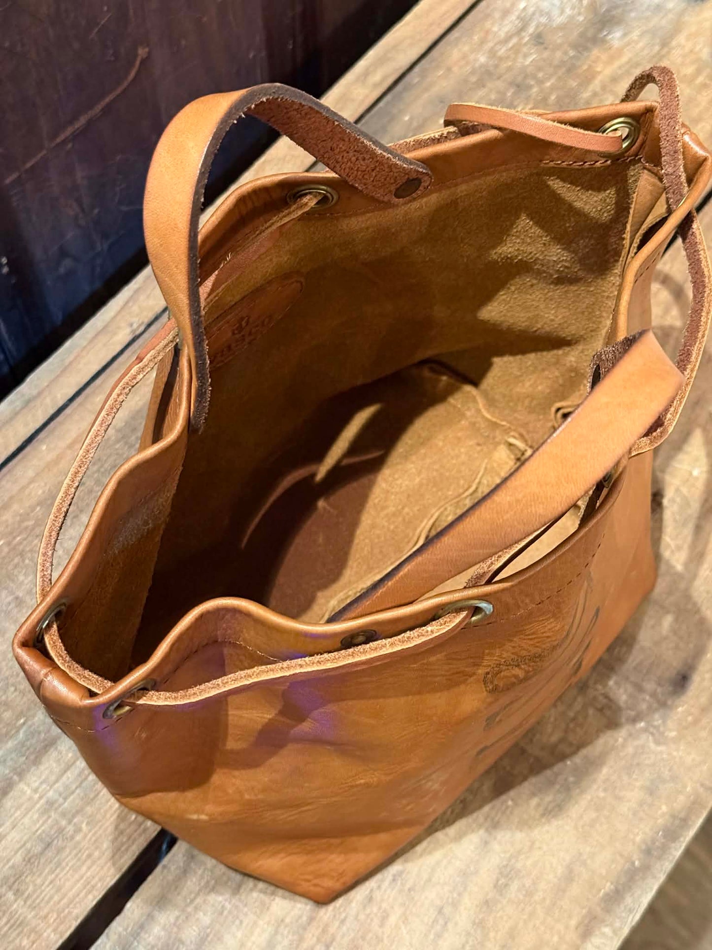 Vasco Old Oil Series Drawstring Bag