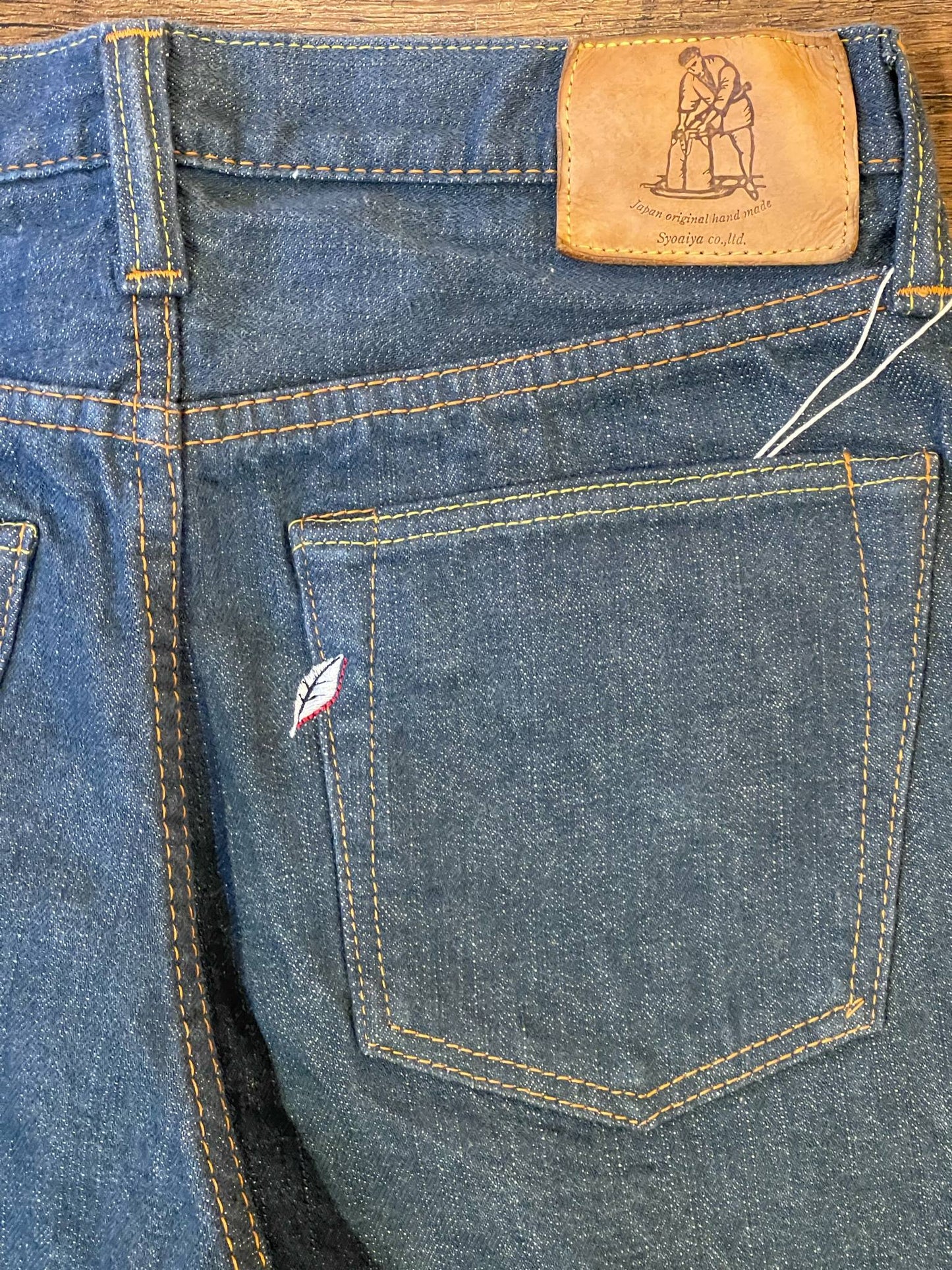 Pure Blue Japan SMBL-019 14oz Relaxed Tapered Jeans