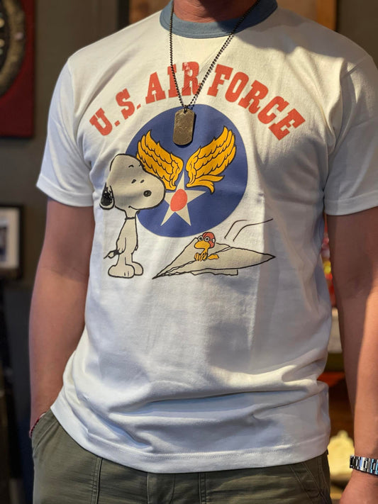 Toys McCoy "Snoopy - USAF Wing & Star" Tee